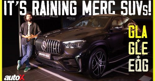 Mercedes-Benz Concept EQG, GLA, GLE 53 AMG Coupe Walkaround | Merc SUV Onslaught for India! | autoX