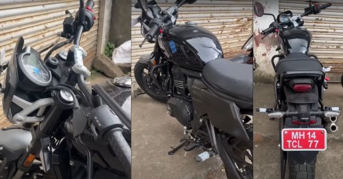 New Triumph Scrambler 400X Variant Spotted Testing with New Alloy Wheels, Taillights and More